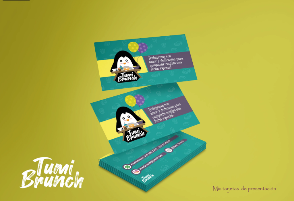 Creacion de tarjetas Tumi